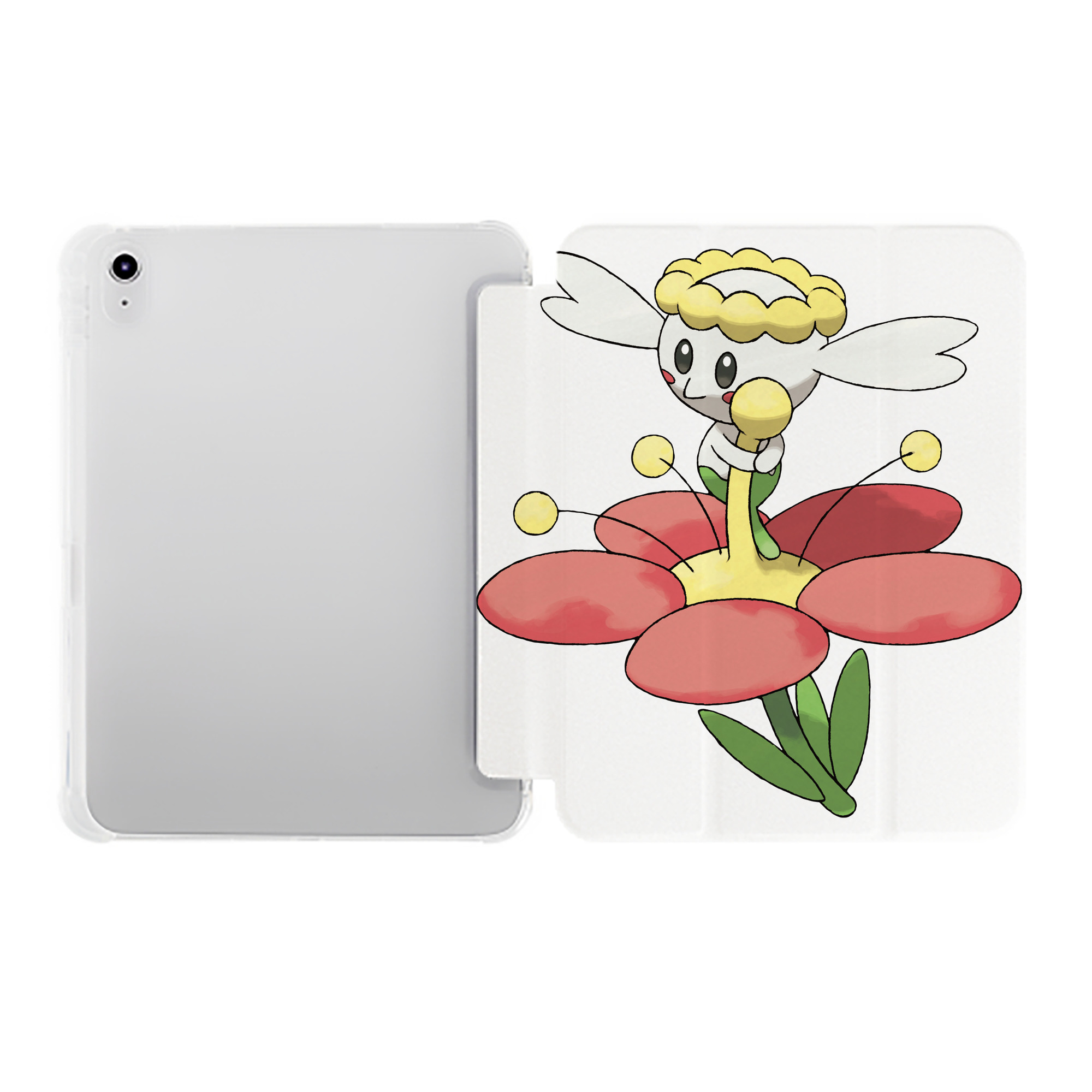 （画像用） ポケットモンスター Pokémon IPad ケース ペン収納付き 三つ折りスタンド PUレザー×シリコン 対応機種9.5/10.5/10.9インチ